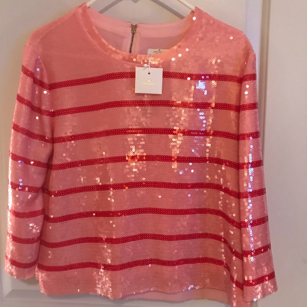 Kate Spade Sequin new top